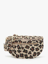 Sac Banane Velvet Leopardo Cuir Milano Beige velvet leopardo VL24091