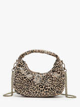 Sac Bandoulire Velvet Leopardo Cuir Milano Beige velvet leopardo VL24113