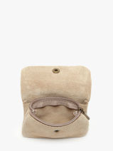 Portemonnee Leder Milano Beige velvet VE23091-vue-porte