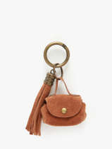 Porte-clefs Milano Marron velvet VE24112