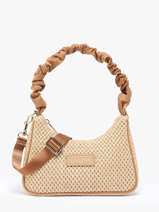 Sac Port� �paule Osier Polyester Lancaster Beige osier 43