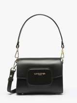 Sac Bandoulire Paris Pad Cuir Lancaster Noir paris pad 59