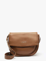 Sac Bandouli�re Soft Selma Cuir Lancaster Marron soft selma 2