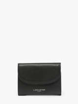 Porte-monnaie Cuir Lancaster Noir sierra pm 3