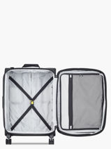 Soepele Reiskoffer Op Wieltjes Maubert 2.0 Delsey Blauw maubert 2.0 3813810W-vue-porte