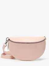 Sac Banane Caviar Cuir Milano Rose caviar CA21123