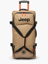 Sac De Voyage  Roulettes Js005a Jeep Beige js005a 260