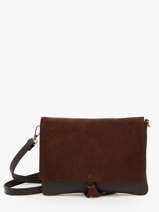 Sac Bandoulire Velvet Caviar Cuir Milano Marron velvet caviar VC24114