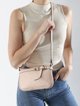 Sac Bandoulire Caviar Cuir Milano Rose caviar G1421N-vue-porte