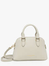 Sac Bandoulire Sierra Jia Cuir Lancaster Blanc sierra jia 1