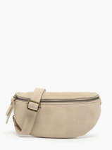 Sac Banane Milano Beige velvet VE19091