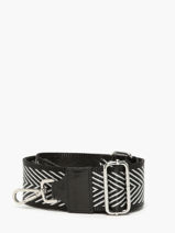 Bandoulire De Sac Milano Noir nine NI2112VV-vue-porte