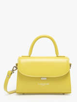 Cross Body Tas S Suave Leder Lancaster Geel suave even 16
