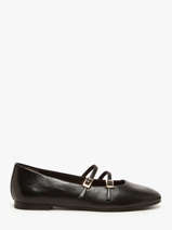 Ballerines En Cuir Tamaris Noir women 44