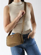 Sac Bandoulire Basic Vita Lancaster Marron basic vita 76-vue-porte