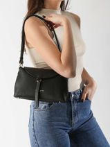 Sac Bandouli�re Dune Gaia Cuir Lancaster Noir dune gaia 103-vue-porte