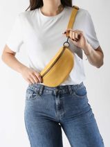 Heuptasje Caviar Leder Milano Geel caviar CA19091B-vue-porte