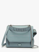 Sac  Main M Ninon Cuir Lancel Bleu ninon A09222