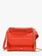 Sac � Main M Ninon Cuir Lancel Orange ninon A09222