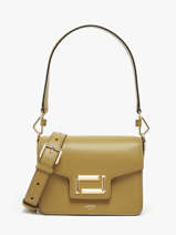 Sac Bandoulire Angele Cuir Lancel Vert angele A13147