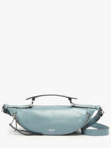 Sac Bandouli�re S Origami Cuir Lancel Bleu origami A12527