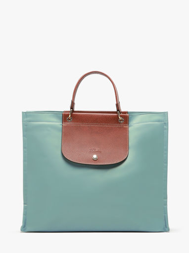 Longchamp Cabas longchamp du march� Sac port� main Bleu