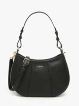 Sac Bandoulire Juliette Cuir Le tanneur Noir juliette TJET1050