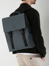 Sac � Dos Business Impulsion 1 Compartiment + Pc 15" Etrier Gris impulsion EIMP8221-vue-porte