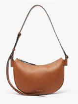 Sac Bandouli�re Vintage Cuir Nat et nin Beige vintage LUNE