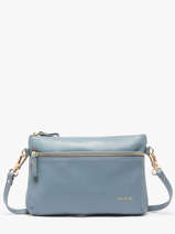 Sac Bandoulire Vicky Cuir Nat et nin Bleu vintage VICKY