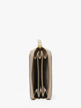 Porte-monnaie  Pia Cuir Nat et nin Beige vintage PIA-vue-porte