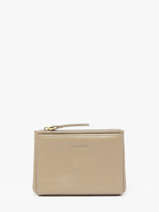 Portefeuille Vintage Cuir Nat et nin Beige vintage SOLY