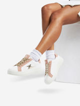 Sneakers Milie Vanessa wu Blanc women BK2761OR-vue-porte