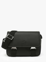 Sac Bandouli�re Lacoste Noir men's classic NH4858HC