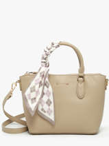 Sac Port Main Saffiano David jones Marron saffiano CM7347