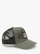 Casquette Von dutch Vert accessoires CAS1BULL-vue-porte