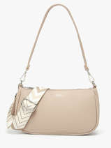 Sac Porté épaule Et Bandoulière Grained Miniprix Beige grained F3699