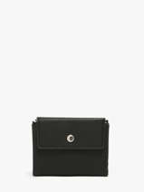 Porte-monnaie Porte-cartes Grained Flora & co Noir grained F5019