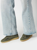 Sneakers Tb.490 Rife Dusty Olive En Cuir Alohas Vert women 10047102-vue-porte