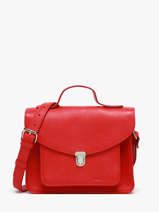 Sac Bandoulire Mon Amour Cuir Paul marius Rouge mon amour GEORGAMO