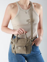 Sac Bandoulire Micro Macy Cuir Nat et nin Beige vintage MICRMACY-vue-porte