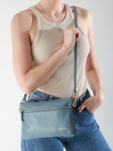 Sac Bandoulire Vicky Cuir Nat et nin Bleu vintage VICKY-vue-porte
