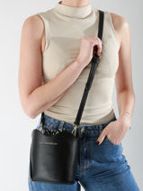 Sac Bandoulire Tresse Lola casademunt Noir tresse 15-vue-porte