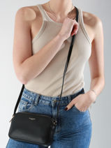 Cross Body Tas Essentiel David jones Violet essentiel CM7335-vue-porte