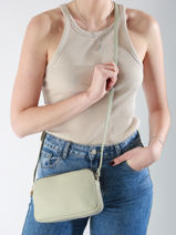 Sac Bandoulire Brugge David jones Vert brugge CM7335-vue-porte