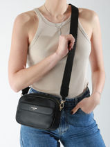Cross Body Tas Brugge David jones Zwart brugge CM7397-vue-porte