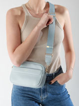 Sac Bandoulire Brugge David jones Bleu brugge CM7397-vue-porte