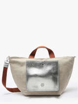 Sac Port Main Estival Polyester Vanessa wu Argent estival MA0099