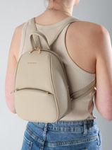 Sac  Dos David jones Beige amsterdam CM7325-vue-porte