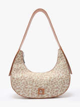 Sac Port paule Leopard Polyester Vanessa wu Beige leopard MA0131